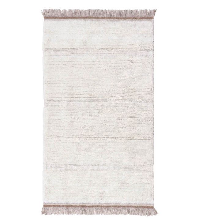 Lorena Canals Steppe rug Sheep White WO-STEPPE-WH-S Sheep White