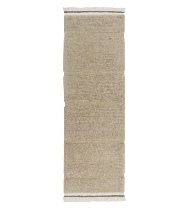 Lorena Canals Steppe Runner rug Sheep Beige WO-STEPPE-BG-R Sheep Beige