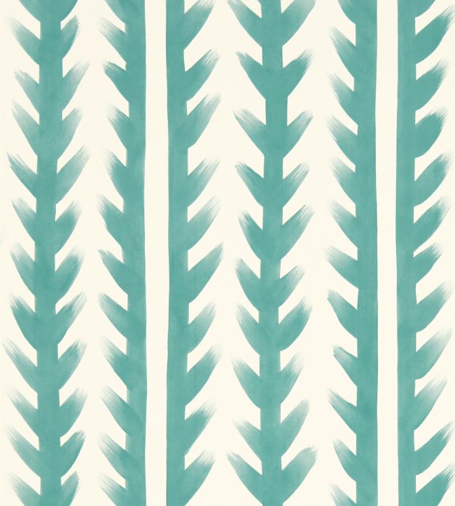 Sticky Grass Wallpaper by Harlequin Aquamarine
