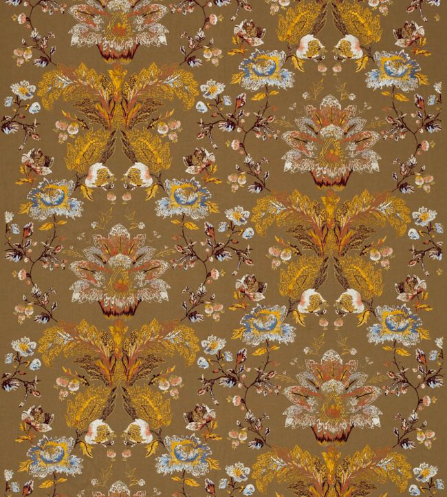 Stitch Damask Fabric by Zoffany Antique