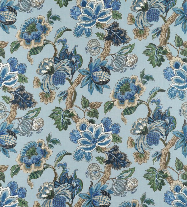 Stockbridge Fabric by Anna French Blue