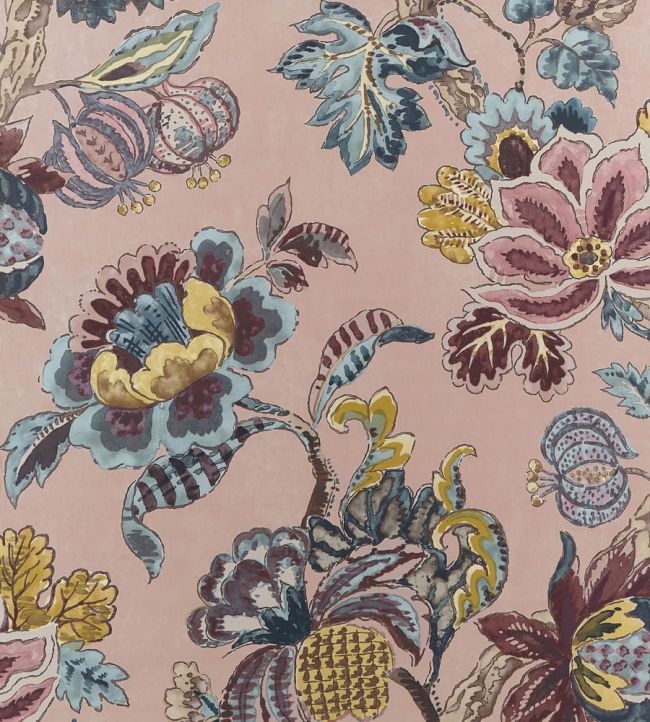Stockbridge Wallpaper by Anna French Blush