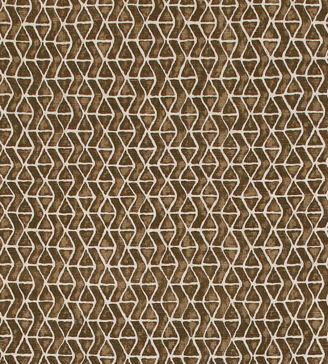 Stony Brook Fabric by Thibaut Brown