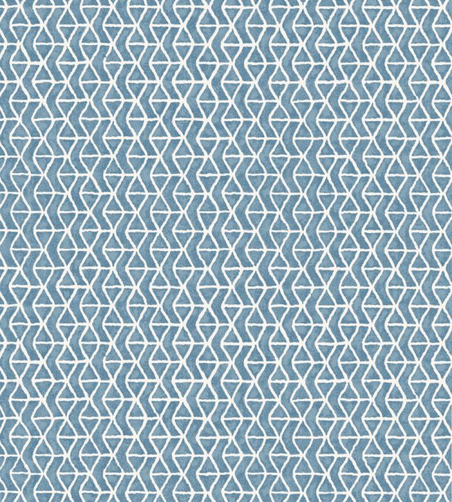 Stony Brook Wallpaper by Thibaut Spa Blue