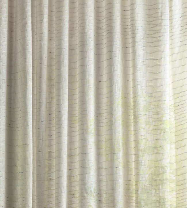 Strandlines Fabric by Sanderson Seaspray & Pewter
