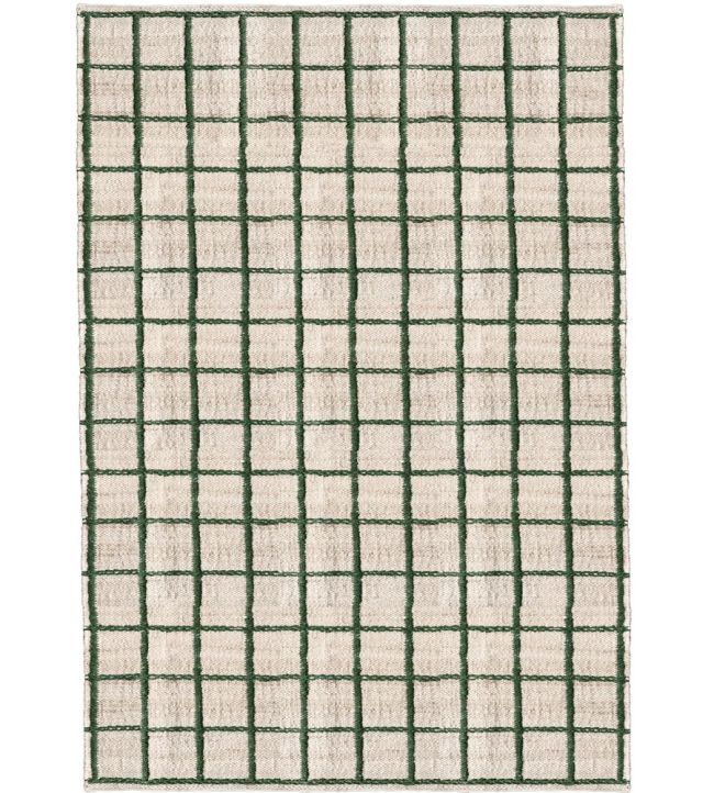 Layered Strata Braided rug Green BRJUGR140200 Green