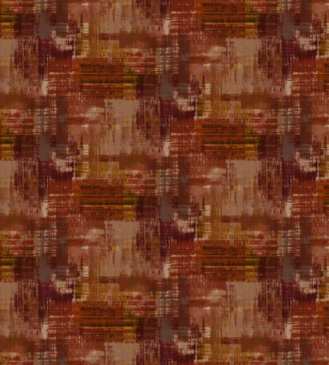 Stratum Fabric by Arley House Rust