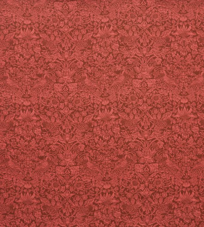 Strawberry Meadowfield in Ladbroke Linen Fabric by Liberty Lacquer