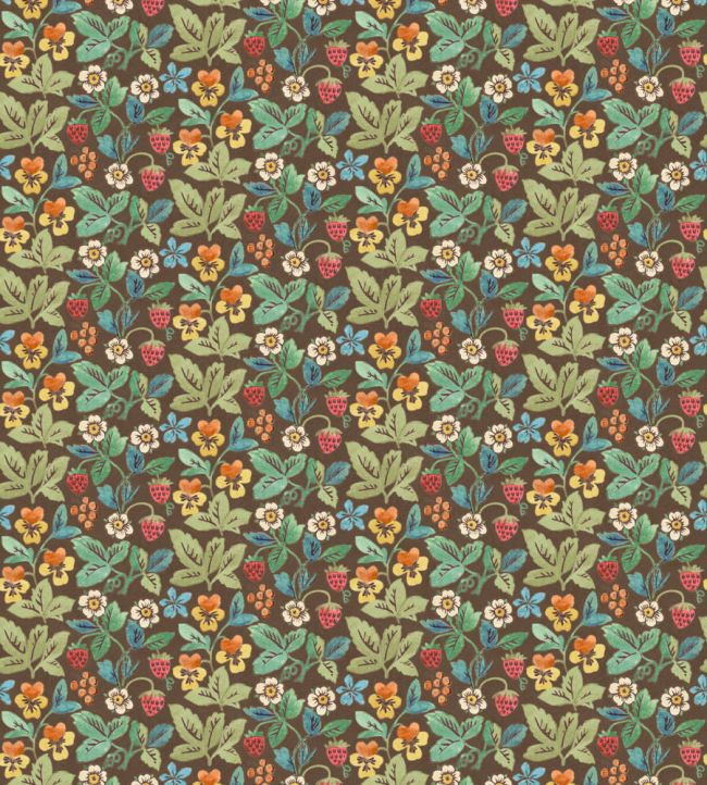 Strawberry Tea Wallpaper by George & Minnie Walnut