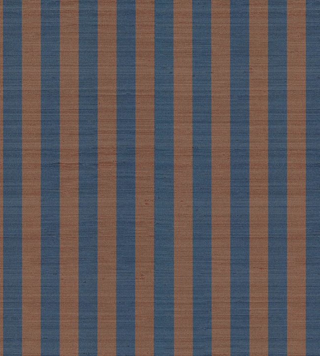 Stria Wallpaper by Jannelli&Volpi Navy/Brown
