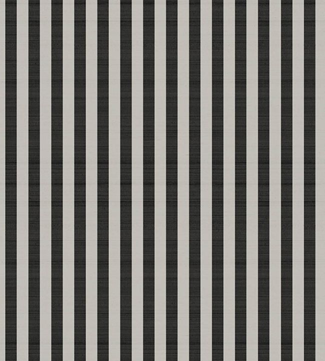 Stria Metallic Wallpaper by Jannelli&Volpi Black