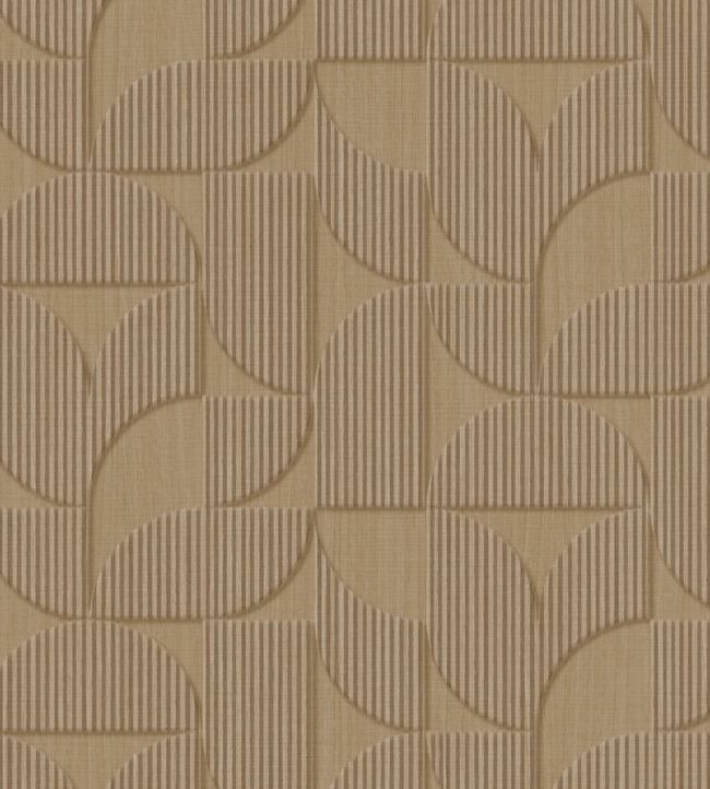 Striped Arches Wallpaper by Eijffinger Sand