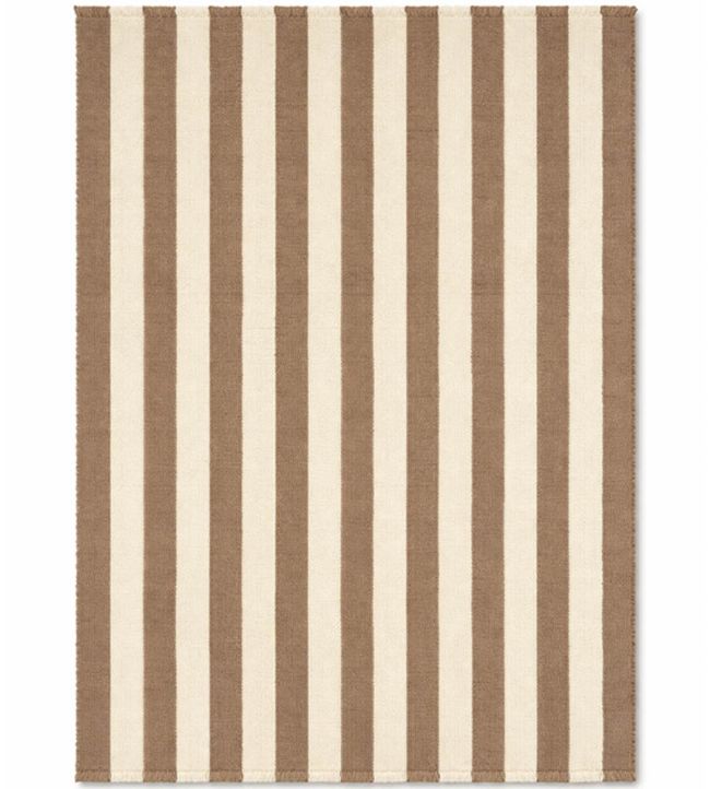 Lorena Canals Stripes Wool rug Moonlight WO-STRP-MNL-XS Moonlight
