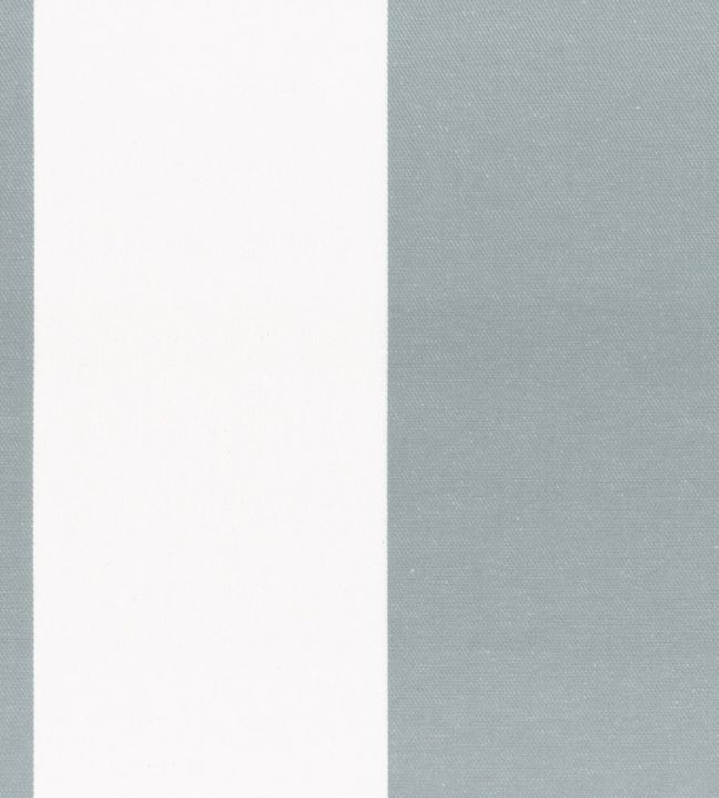 Studio Stripe Fabric by Ian Mankin Mist