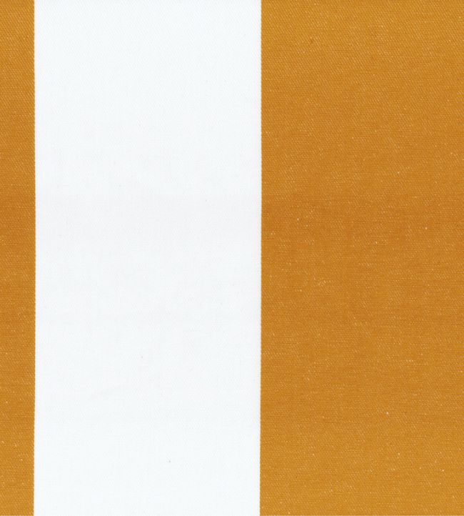 Studio Stripe Fabric by Ian Mankin Ochre