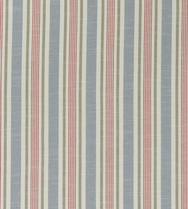Mappleton Fabric by Studio G Denim / Red
