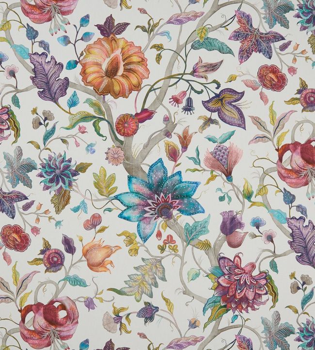 Delilah Fabric by Studio G Summer/Cream
