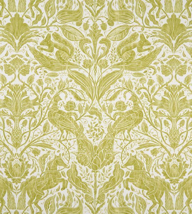 Forest Trail Fabric by Studio G Citrus
