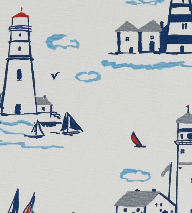 Lowestoft Fabric by Studio G Marine