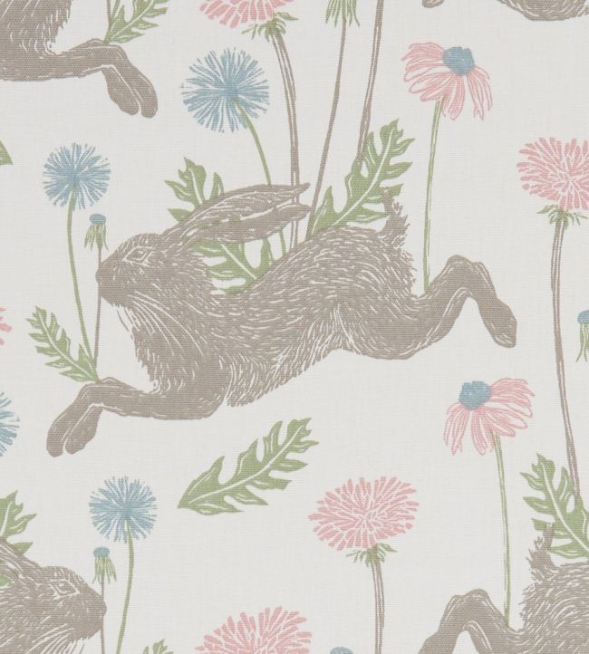 March Hare Fabric by Studio G Pastel