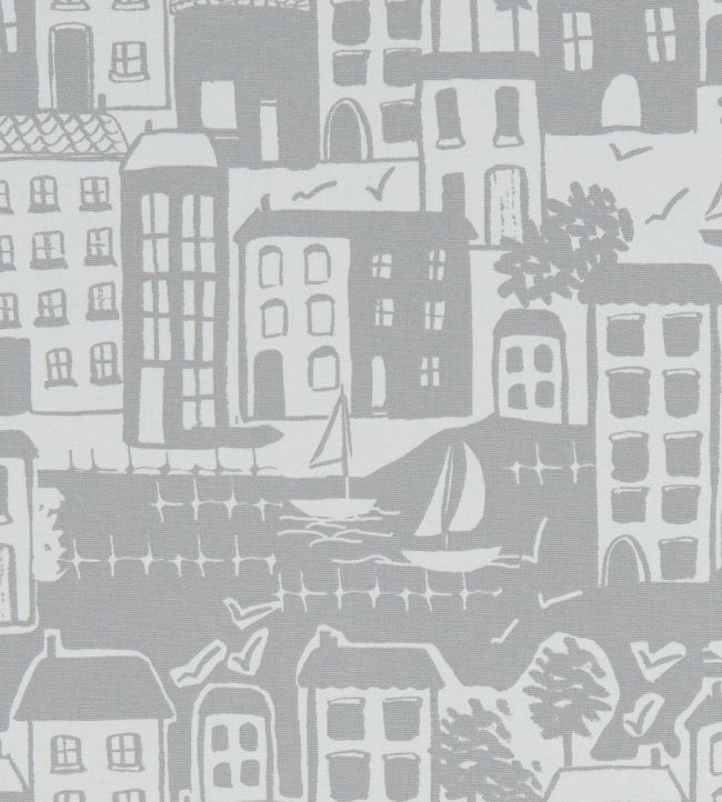 Waterside Fabric by Studio G Grey