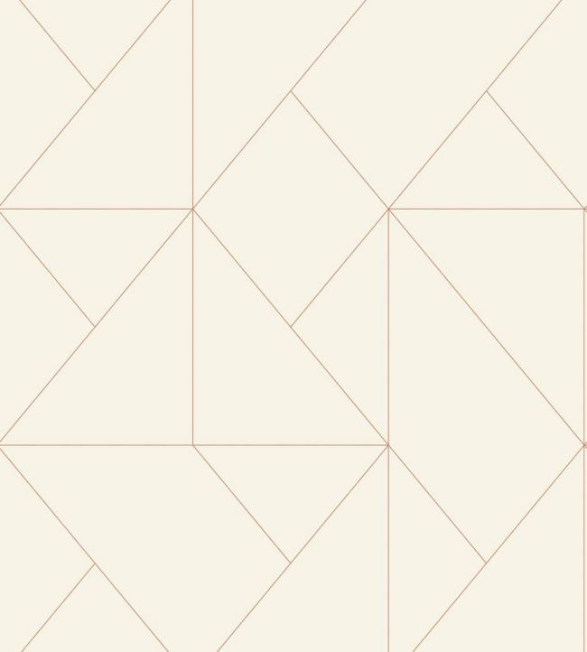 Subtilite Wallpaper by Casadeco Beige / Terracotta