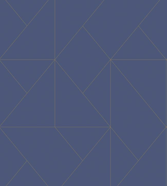 Subtilite Wallpaper by Casadeco Bleu Indigo
