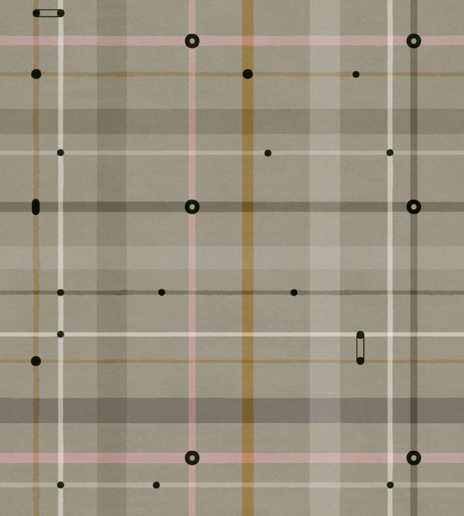 Subway Wallpaper by Tres Tintas Silver