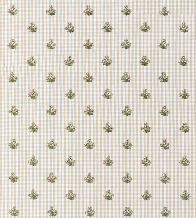 Sue Belle Embroidery Fabric by Anna French Beige