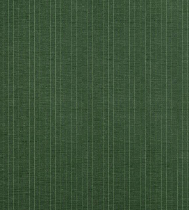 Suited Stripe Wallpaper by Thibaut Forest Green