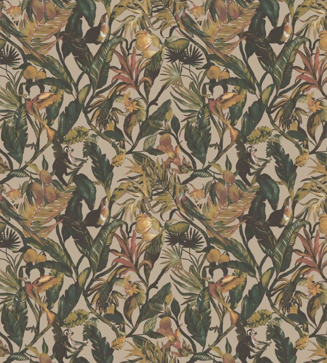Sumatra Wallpaper by Arley House Ivory