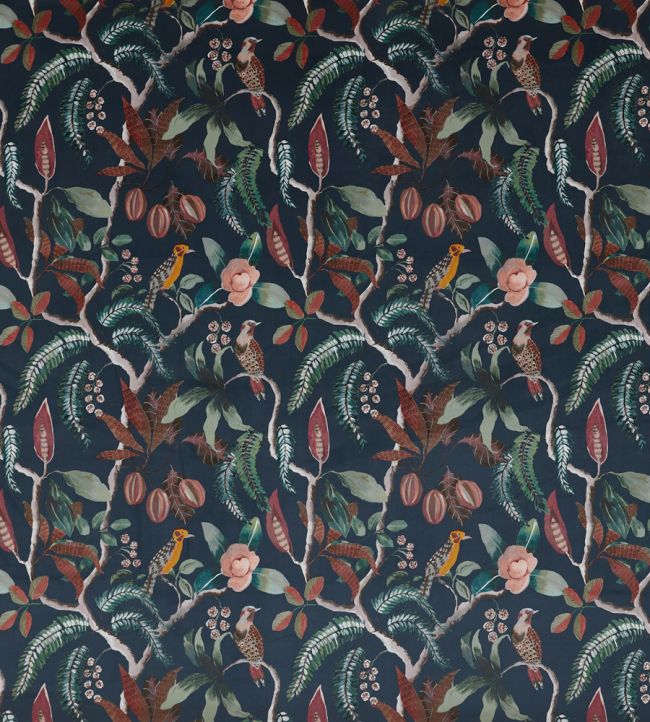 Sumatra Fabric by Prestigious Textiles Cobalt