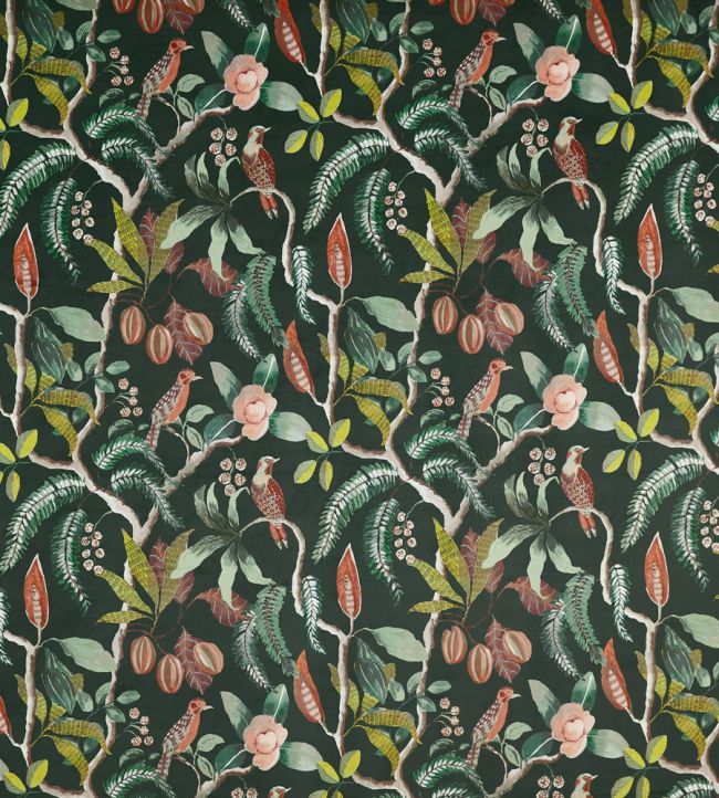 Sumatra Fabric by Prestigious Textiles Emerald