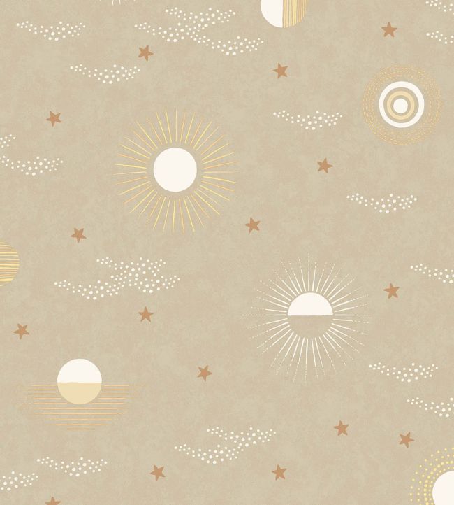 Sun and Stars Wallpaper by Eijffinger 80