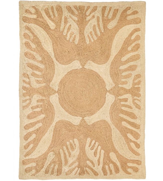 Nanimarquina Sunbirds rug Natural 01EAMSUNNAT03 Natural