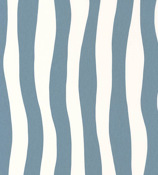 Sundae Wallpaper by Casamance Bleu Persan