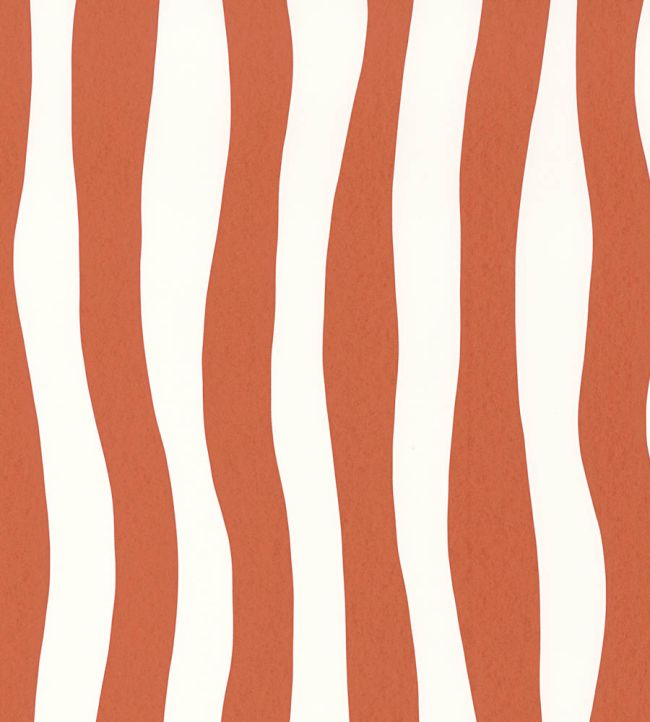 Sundae Wallpaper by Casamance Terracotta