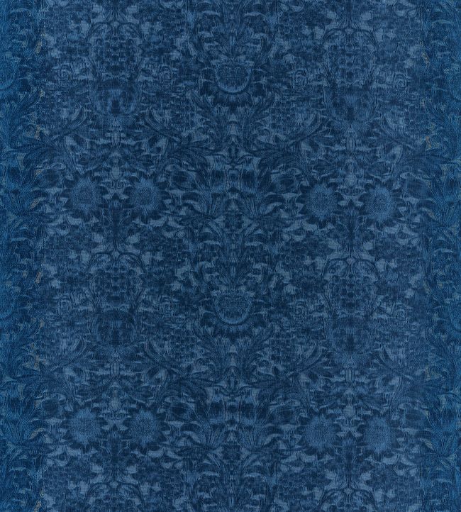 Sunflower Caffoy Velvet Fabric by Morris & Co Inky Fingers