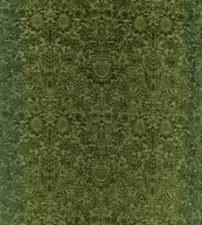 Sunflower Caffoy Velvet Fabric by Morris & Co Tump