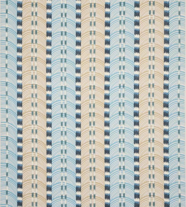 Sunsari Fabric by Jane Churchill Blue