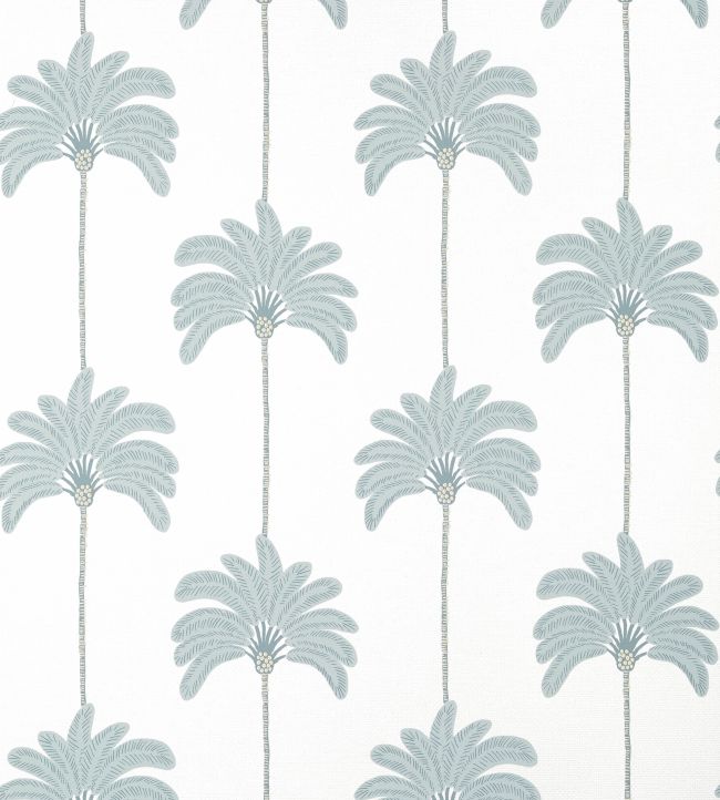 Sunset Boulevard Wallpaper by Thibaut Spa Blue