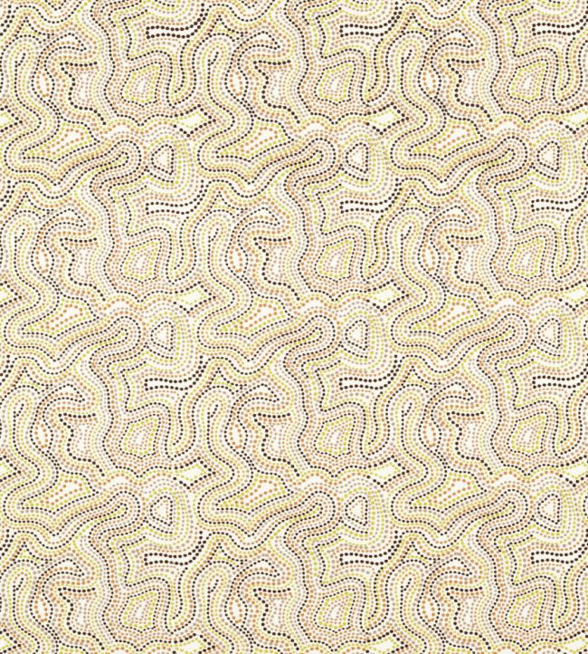 Sunstone Fabric by Harlequin Positano / Chocolate / Pistachio