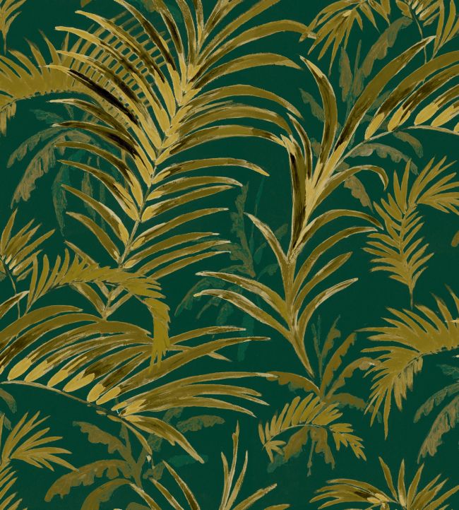 Surabaya Fabric by Arley House Jungle Green