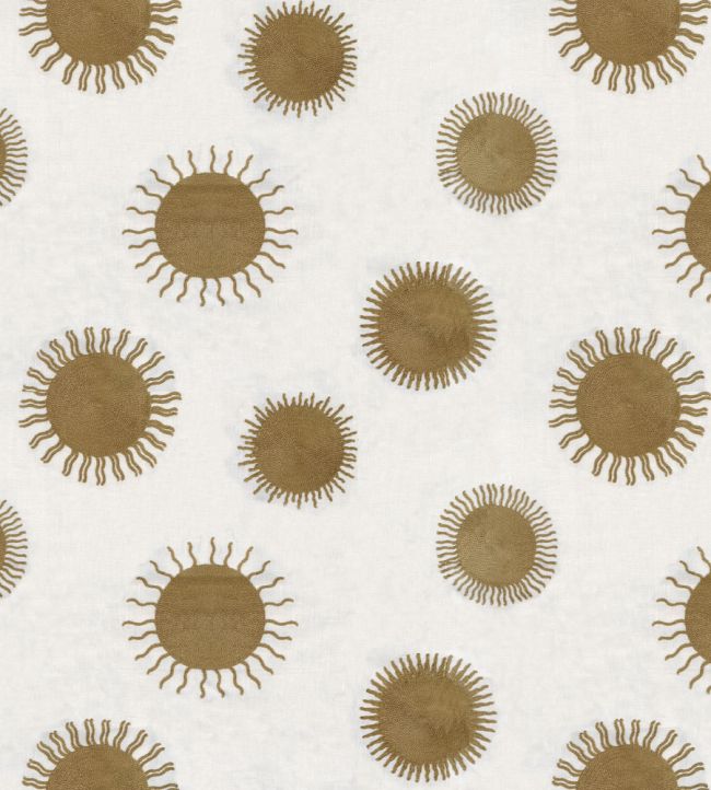 Surya Fabric by JORO J2-Ecru/Sepia