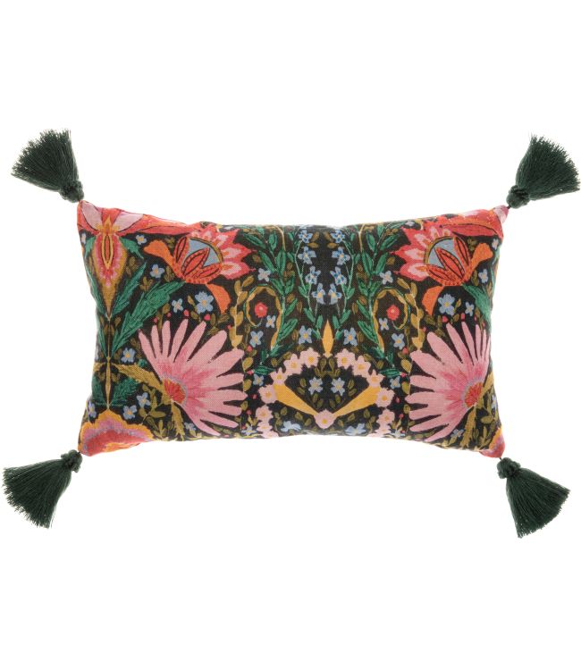 Susie Q Pillow 20 x 12" by MINDTHEGAP Pink