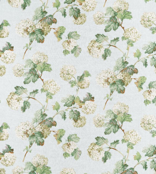 Sussex Hydrangea Fabric by Anna French Soft Blue