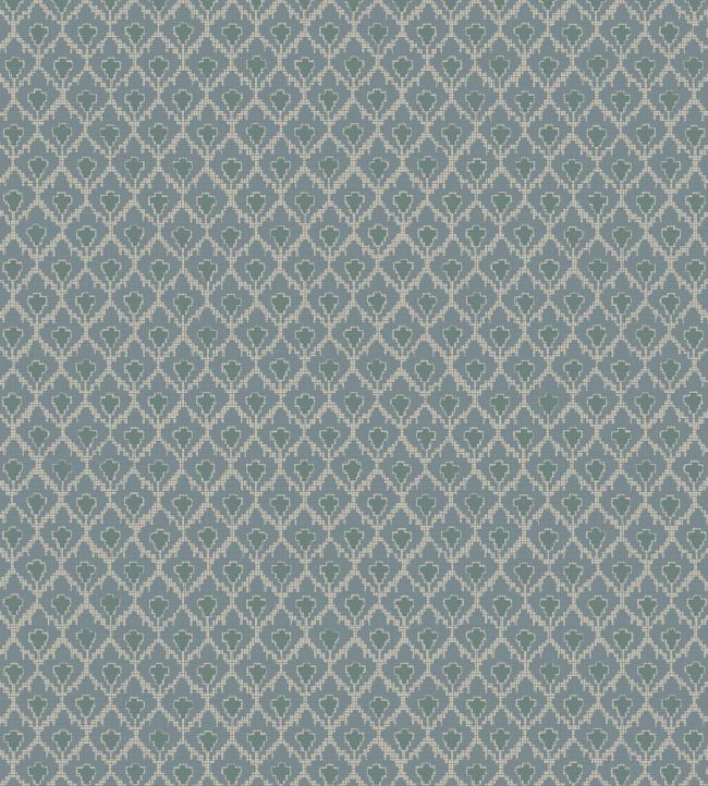 Svea Wallpaper by Borastapeter Blue