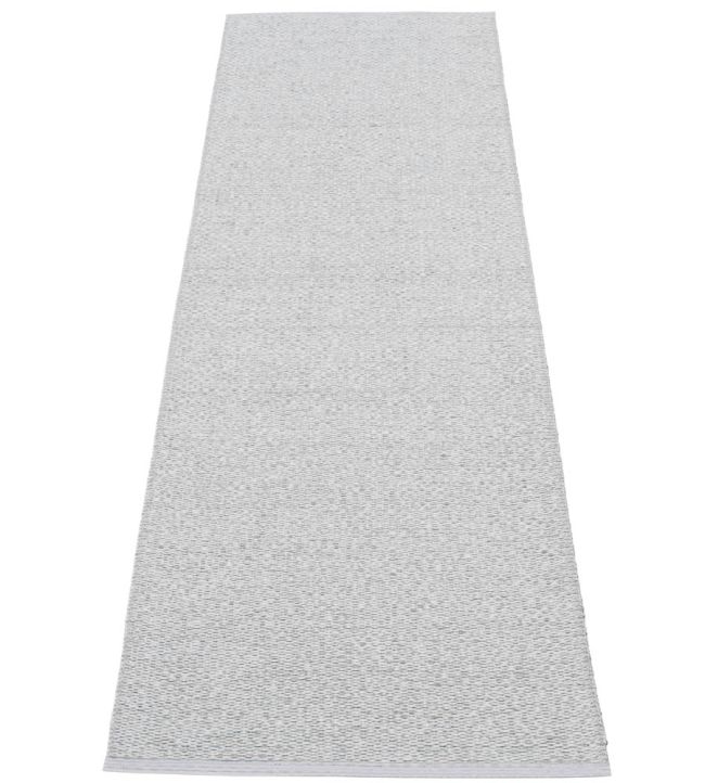 Pappelina Svea Runner rug Grey Metallic/Light grey SV9A724 Grey Metallic/Light grey