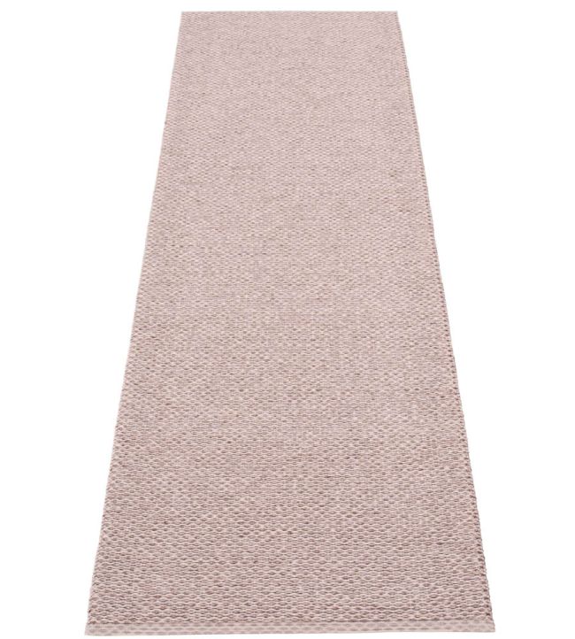 Pappelina Svea Runner rug Lilac Metallic /Pale Rose SV7C724 Lilac Metallic /Pale Rose