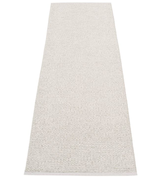 Pappelina Svea Runner rug Stone Metallic/Fossil Grey SV9B724 Stone Metallic/Fossil Grey